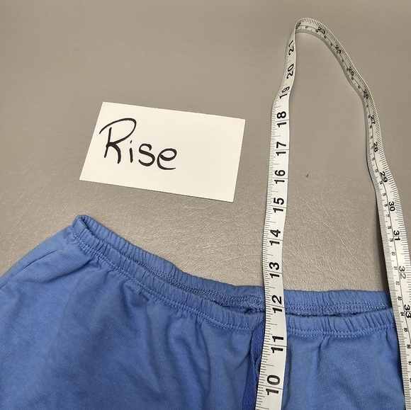 weekend soul blue country festival high rise lounge shorts women's size M - Picture 7 of 8